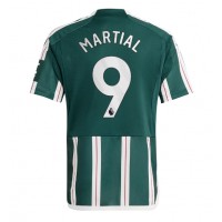 Manchester United Anthony Martial #9 Udebanetrøje 2023-24 Kortærmet